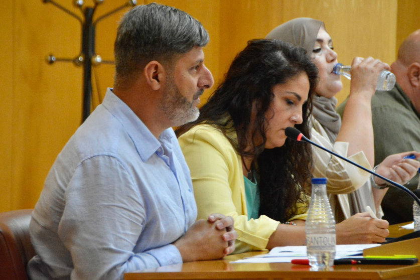 Los diputado de Ceuta Ya durante una sesión plenaria / Alejandro Castillo