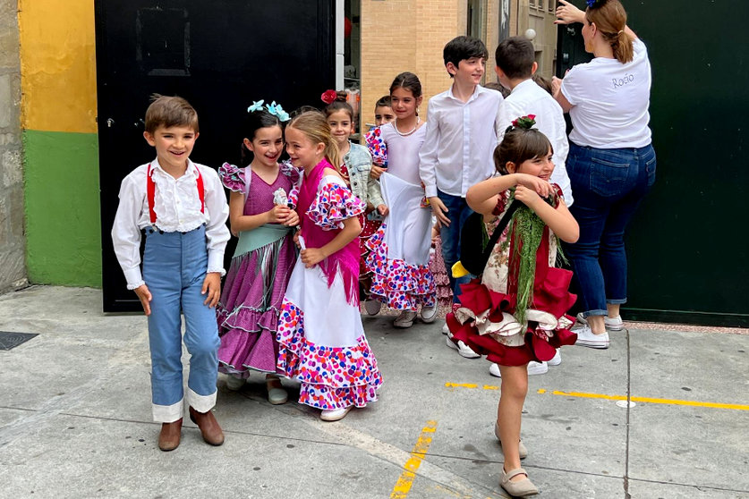 Los alumnos de La Inmaculada han disfrutado de una jornada festiva completa / Daniel Hernández