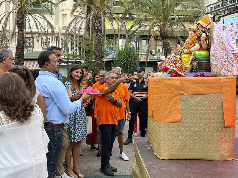 Festival de Ganesh / Daniel Hern&aacute;ndez