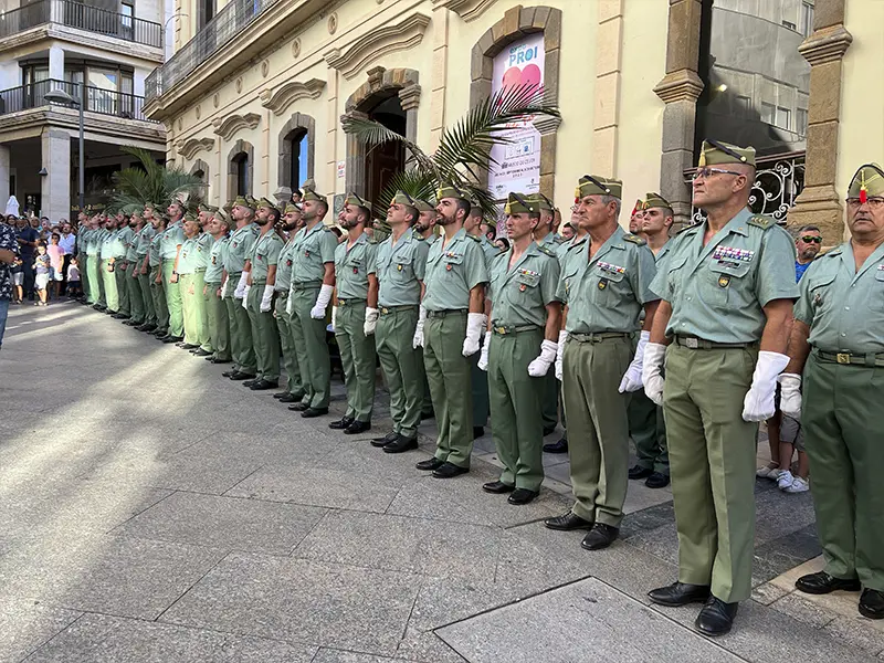 Acto por el CII de La Legi&oacute;n / Daniel Hern&aacute;ndez