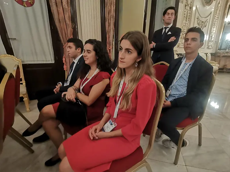 Recepci&oacute;n en el Palacio Auton&oacute;mico a los representantes del Encuentro de J&oacute;venes Cofrades / Mohamed Ettouileb