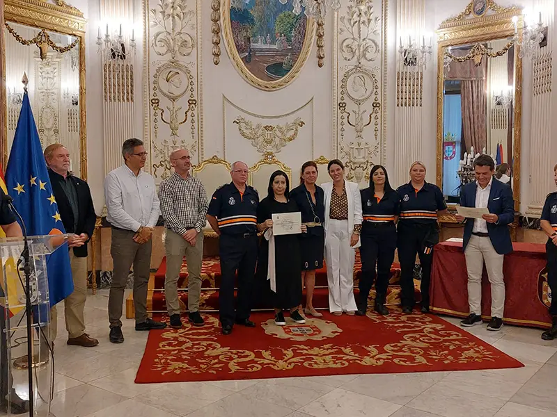 Entrega de diplomas de la AVPC
