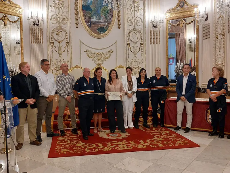 Entrega de diplomas de la AVPC