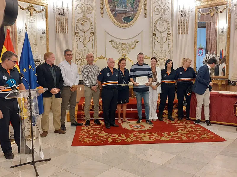 Entrega de diplomas de la AVPC