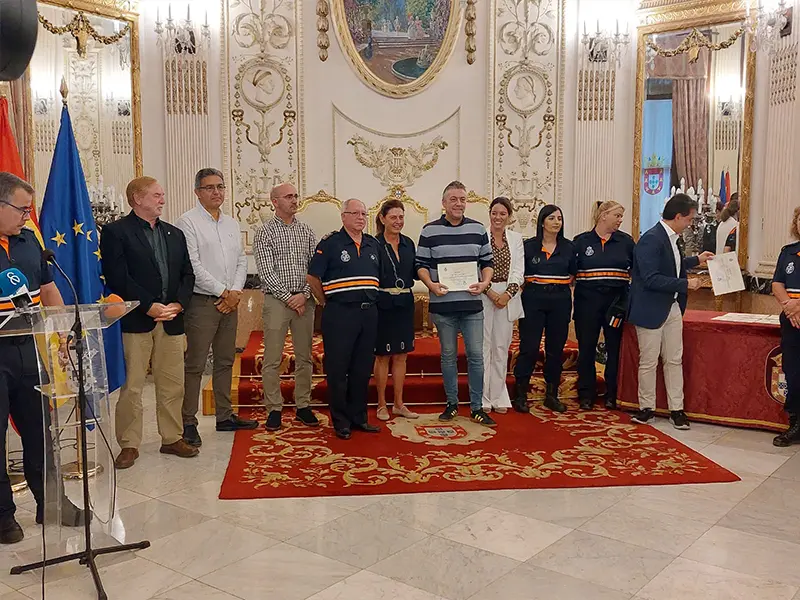 Entrega de diplomas de la AVPC