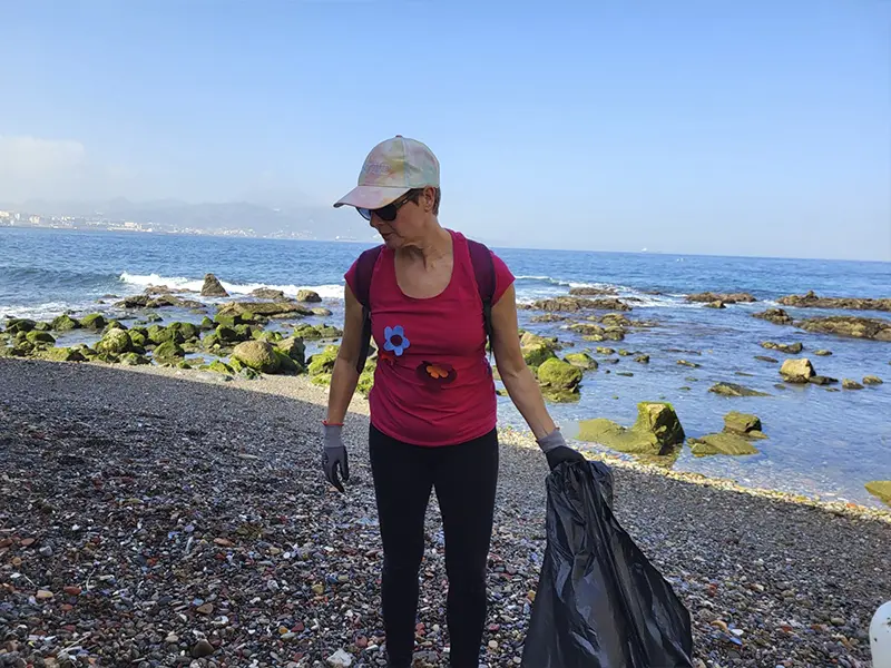 Recogida de Ceuta sin Pl&aacute;stico en Santa Catalina
