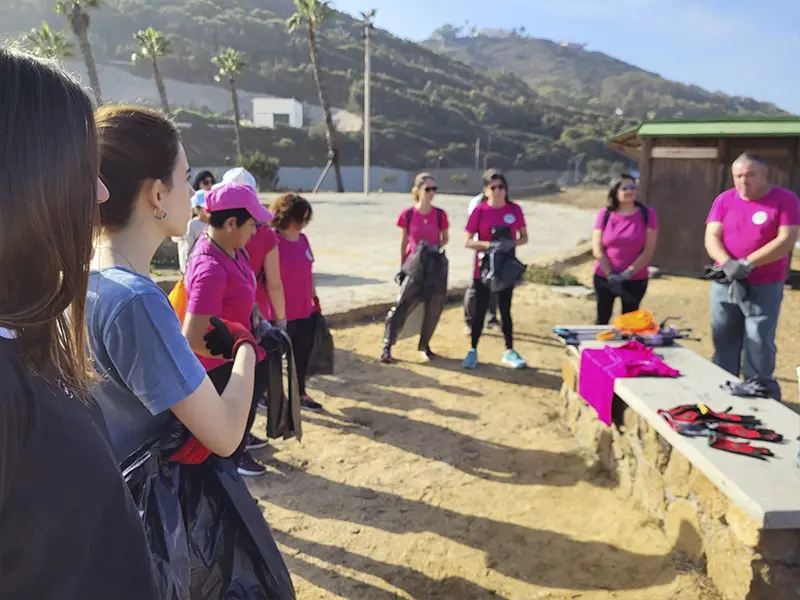 Recogida de Ceuta sin Pl&aacute;stico en Santa Catalina
