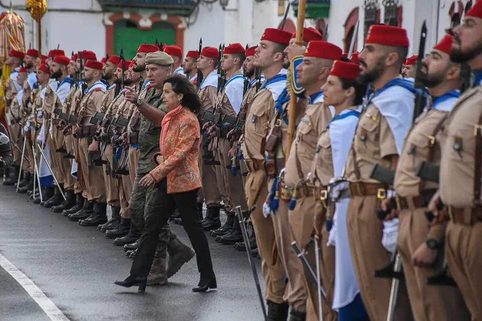 Visita a Ceuta de la ministra de Defensa/ J.Sakona