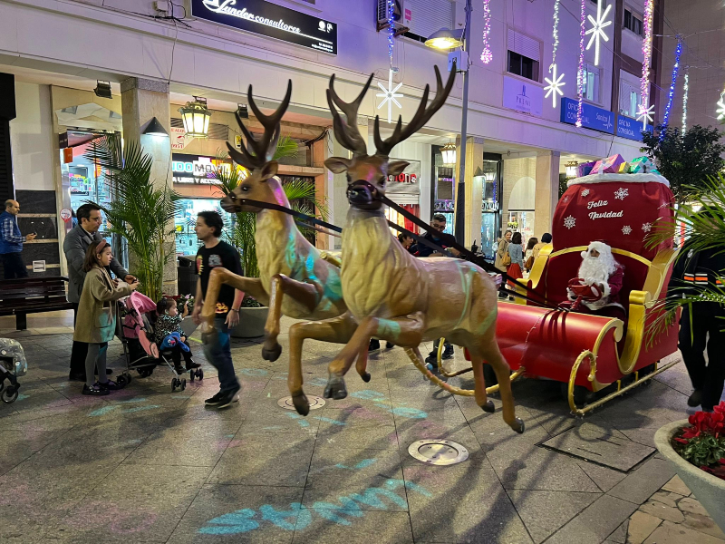 Santa Claus, en el Revell&iacute;n / Dani Hern&aacute;ndez
