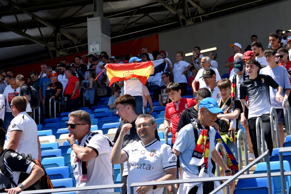 Hist&oacute;rica victoria de la AD Ceuta FC ante el Real Madrid Castilla (1)