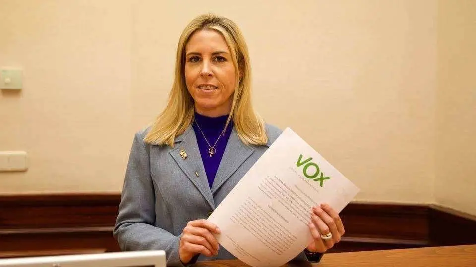 Teresa L&oacute;pez, diputada de VOX