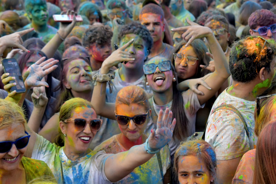 Imagen del Holi Festival del pasado a&ntilde;o/ Archivo