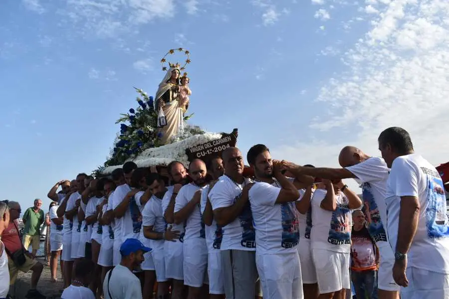 Virgen del Carmen de la Almadraba / Rafa B&aacute;ez