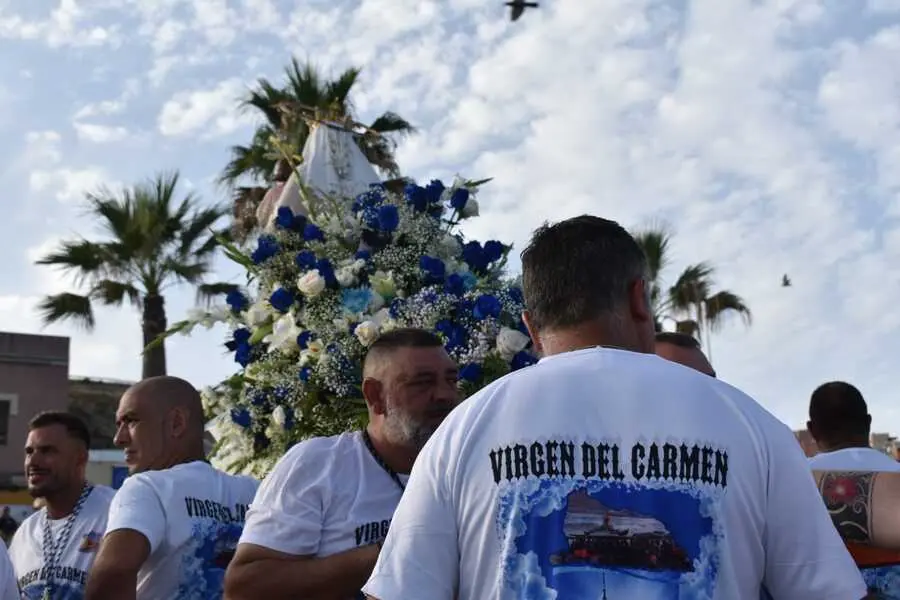 Virgen del Carmen de la Almadraba / Rafa B&aacute;ez