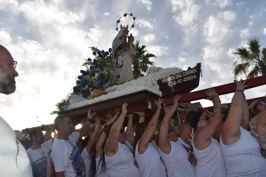 Virgen del Carmen de la Almadraba / Rafa B&aacute;ez