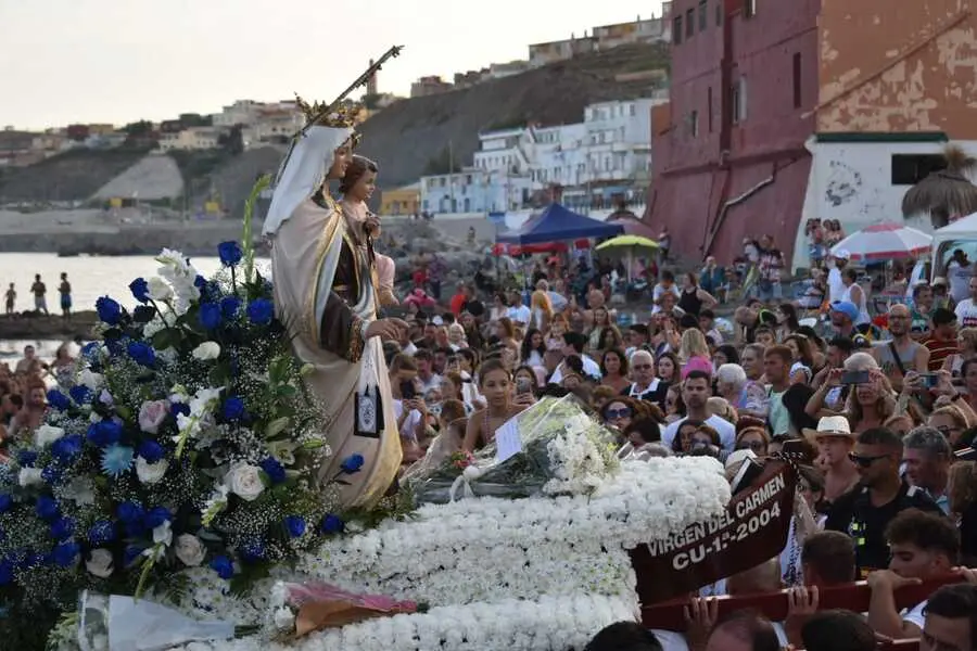 Virgen del Carmen de la Almadraba / Rafa B&aacute;ez
