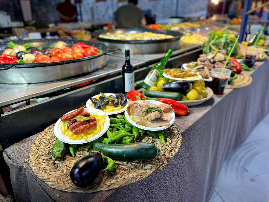 mercado medival comida 9
