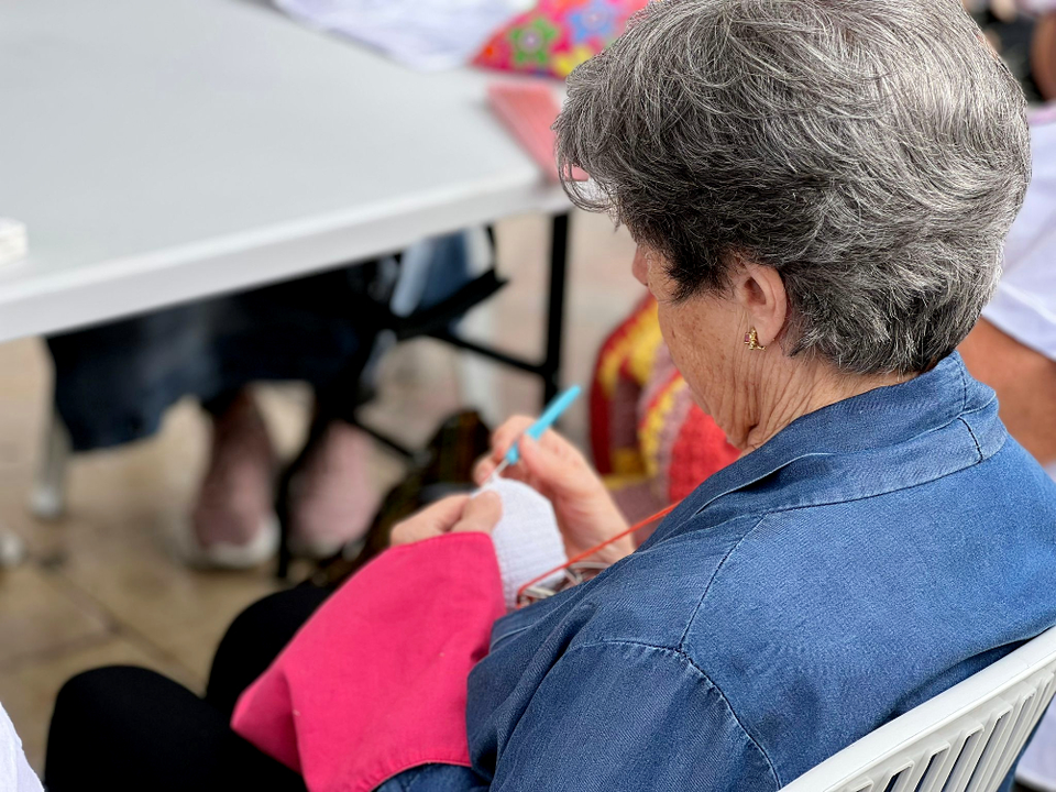 D&iacute;a del tejer celebrado en la Plaza de los Reyes (14)