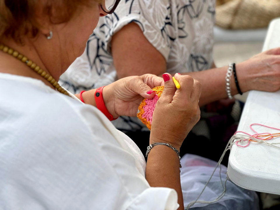 D&iacute;a del tejer celebrado en la Plaza de los Reyes (4)