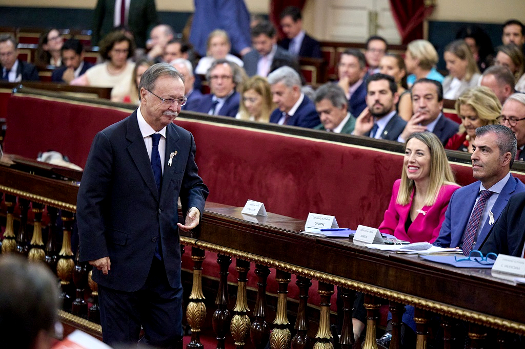 El presidente Vivas interviene en el Senado (12)