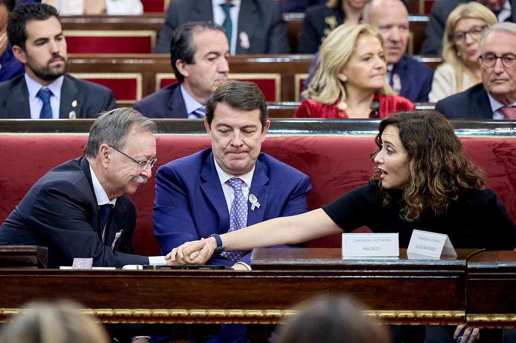 El presidente Vivas interviene en el Senado (5)