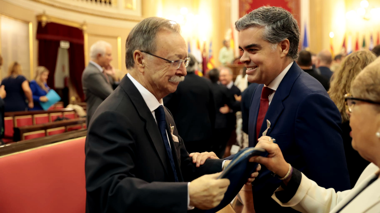 El presidente Vivas interviene en el Senado (2)