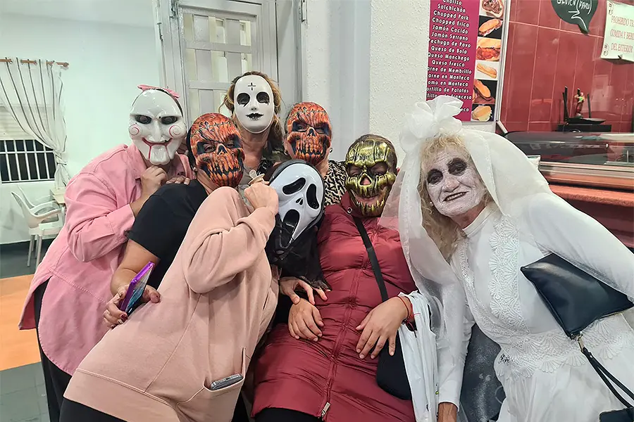 Noche de pesadillas en el Mixto con la fiesta de 'Halloween'