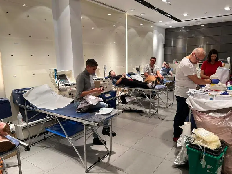 La campa&ntilde;a extraordinaria de donaci&oacute;n de sangre, un &eacute;xito/ Dani Hern&aacute;ndez