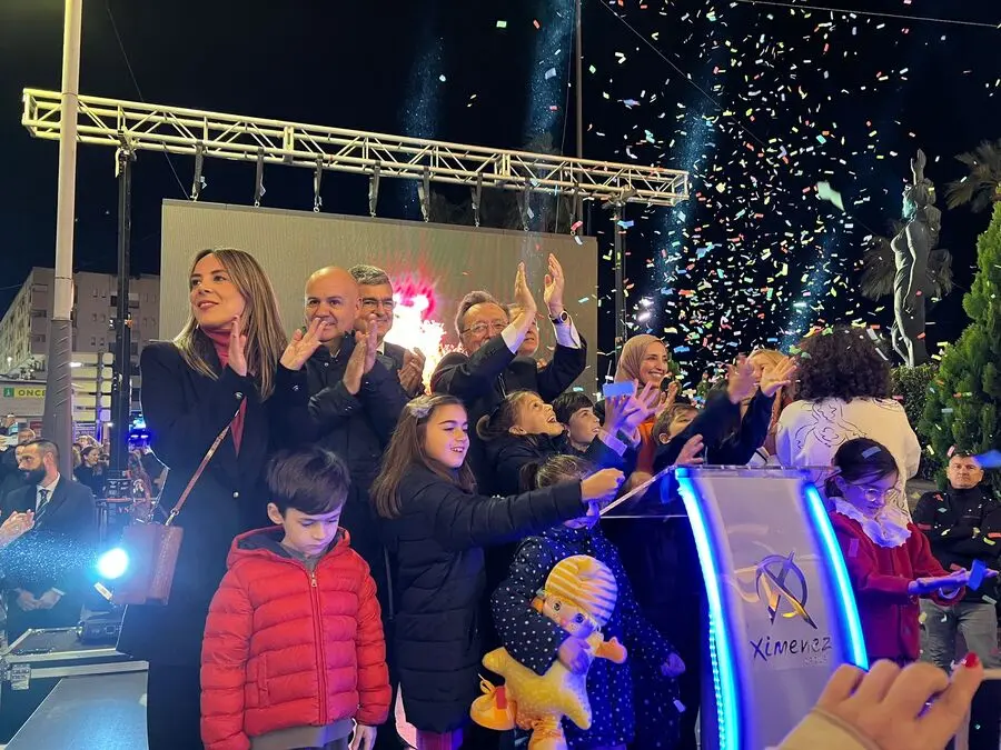 Inauguraci&oacute;n del alumbrado ornamental de Navidad / Daniel Hern&aacute;ndez