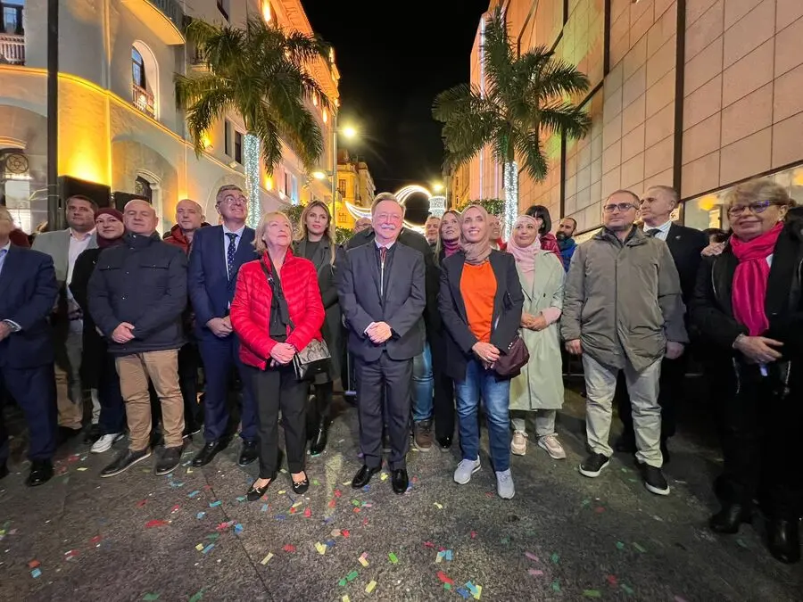 Inauguraci&oacute;n del alumbrado ornamental de Navidad / Daniel Hern&aacute;ndez