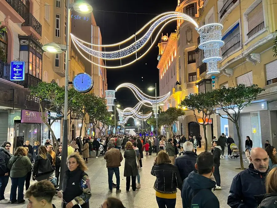 Inauguraci&oacute;n del alumbrado ornamental de Navidad / Daniel Hern&aacute;ndez