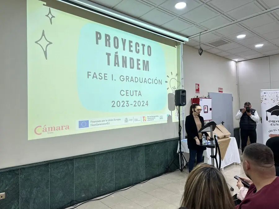 Entrega de diplomas de la I fase del Proyecto Tandem / Mohamed Ettouileb
