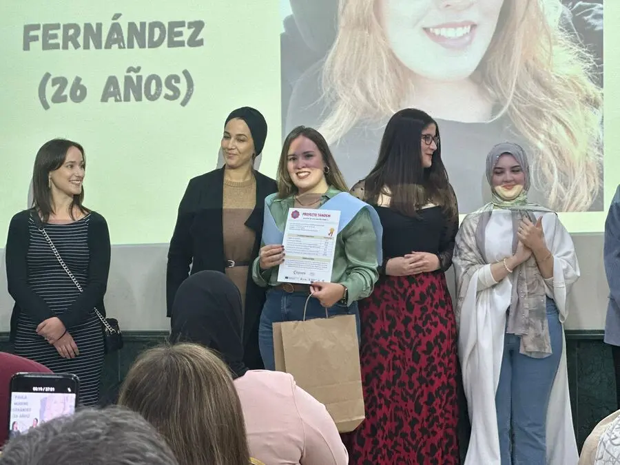 Entrega de diplomas de la I fase del Proyecto Tandem / Mohamed Ettouileb