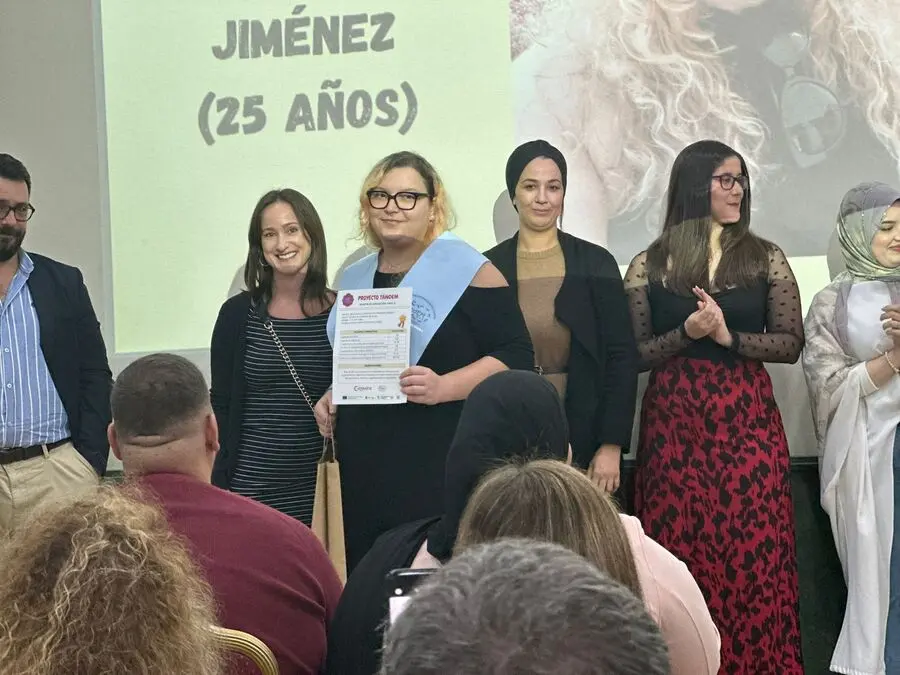 Entrega de diplomas de la I fase del Proyecto Tandem / Mohamed Ettouileb