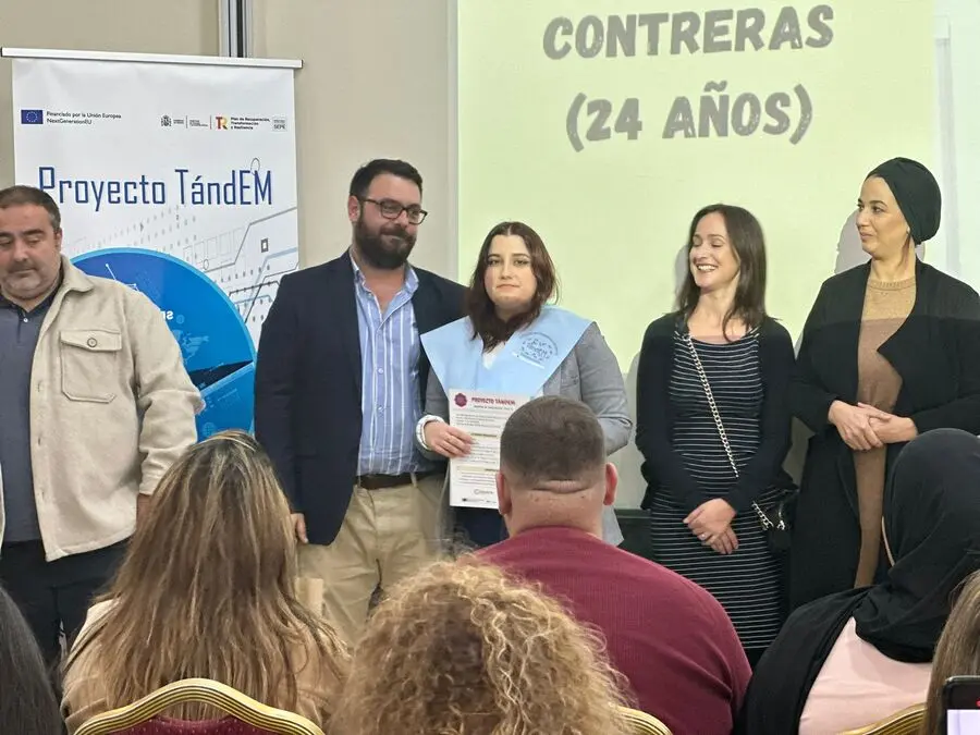 Entrega de diplomas de la I fase del Proyecto Tandem / Mohamed Ettouileb
