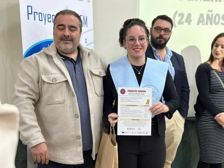 Entrega de diplomas de la I fase del Proyecto Tandem / Mohamed Ettouileb