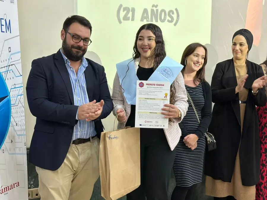 Entrega de diplomas de la I fase del Proyecto Tandem / Mohamed Ettouileb