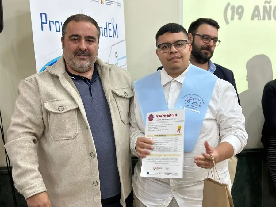 Entrega de diplomas de la I fase del Proyecto Tandem / Mohamed Ettouileb
