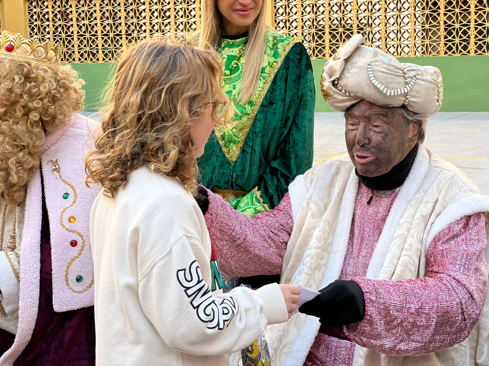 Los Reyes Magos llegan al Colegio La Inmaculada (1)