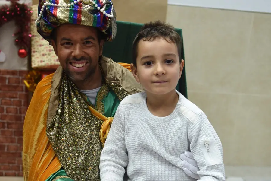 Visita de SSMM los Reyes Magos al Mixto
