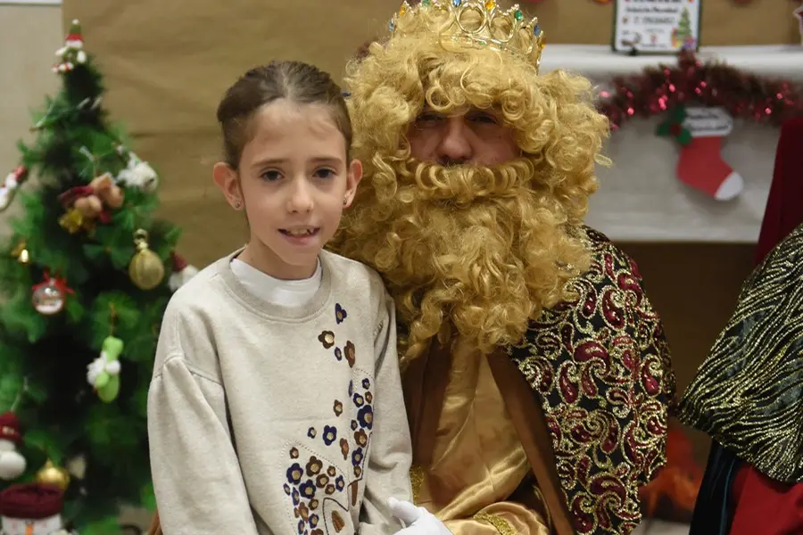 Visita de SSMM los Reyes Magos al Mixto