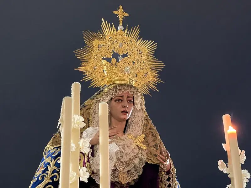Imagen de la Virgen de La Palma/ Dani Hern&aacute;ndez