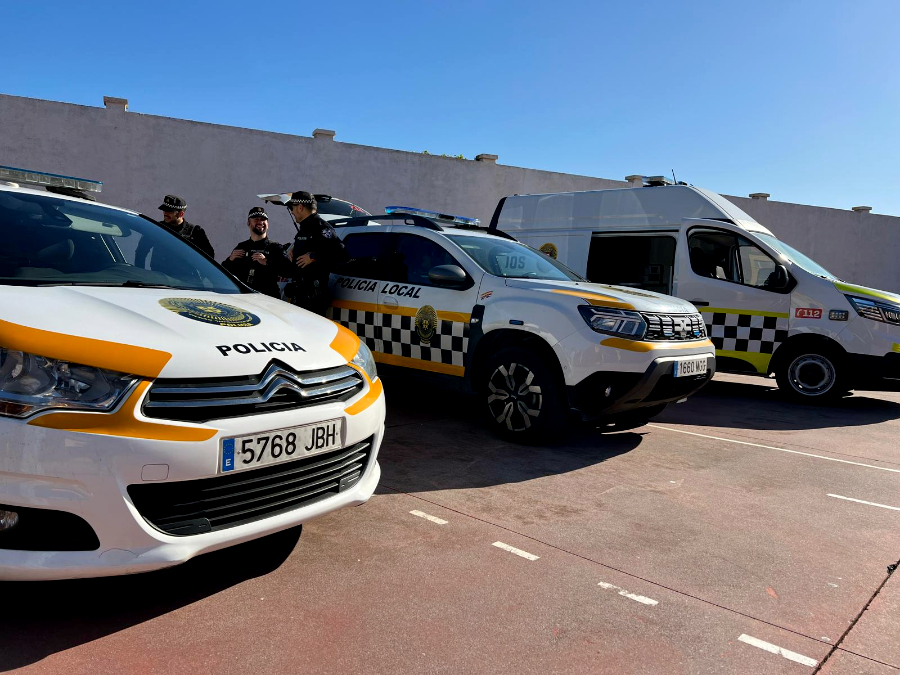 Veh&iacute;culos de la Polic&iacute;a local