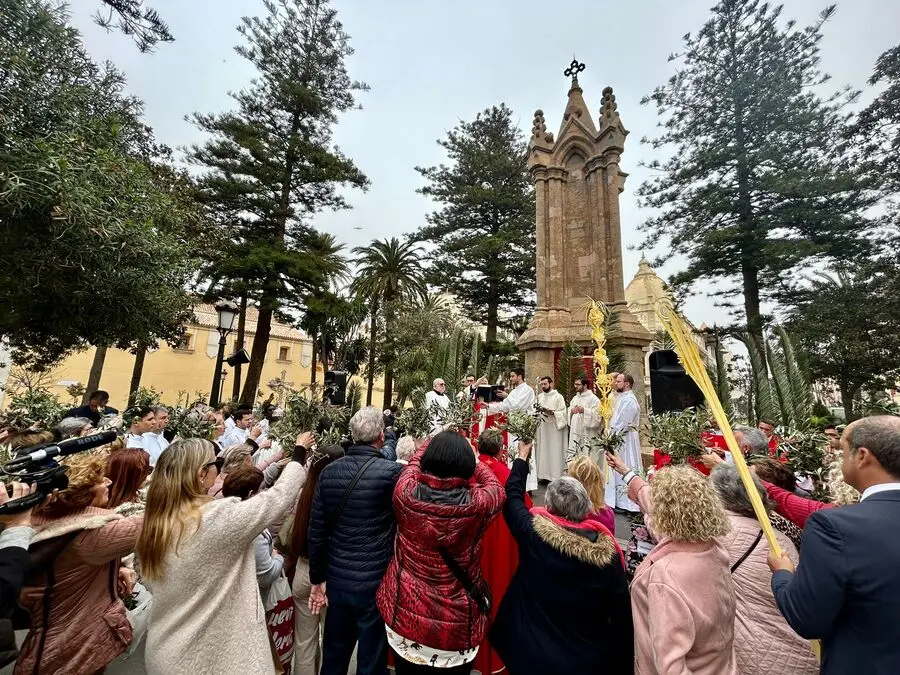 Misa del Domingo de Ramos y Bendici&oacute;n de Palmas