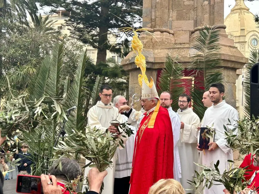 Misa del Domingo de Ramos y Bendici&oacute;n de Palmas