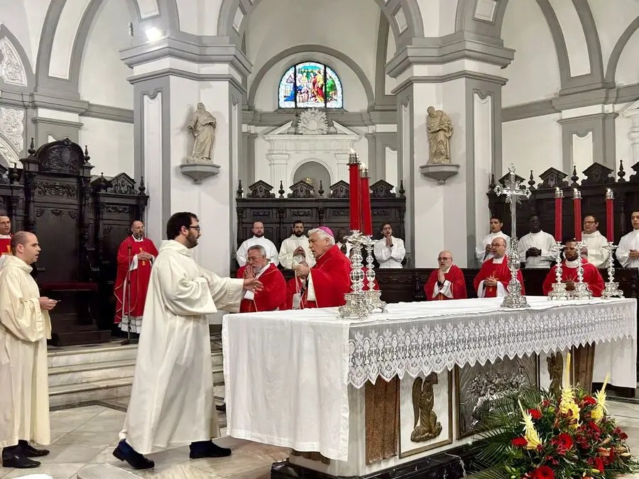 Misa del Domingo de Ramos y Bendici&oacute;n de Palmas