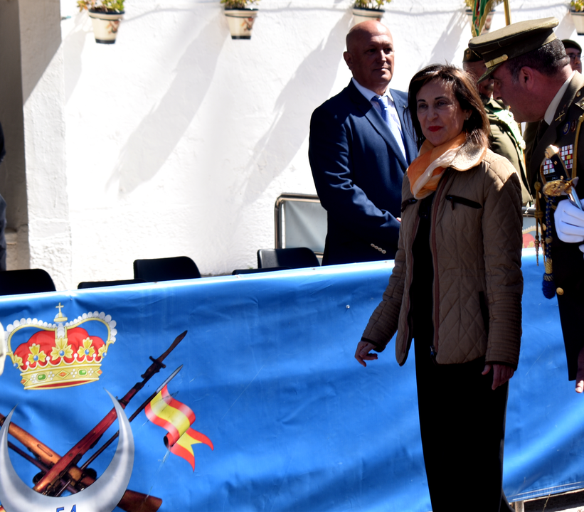 La ministra Robles preside el homenaje de Regulares al cabo Palacios (17)