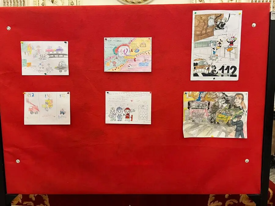 Entrega de premios del Concurso de dibujo del 112 / Daniel Hern&aacute;ndez