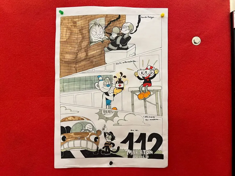 Entrega de premios del Concurso de dibujo del 112 / Daniel Hern&aacute;ndez