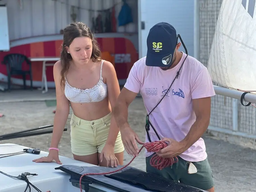 Curso de verano de Vela del ICD / Daniel Hern&aacute;ndez